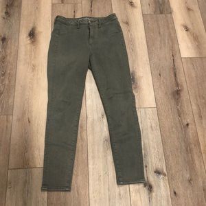 Olive green jeggin